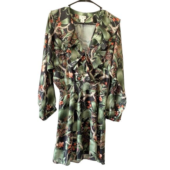 H&M Johanna Ortiz Botanical Dress SZ Small - Picture 1 of 10